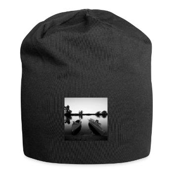 Folding boats - Jersey Beanie - black - Front
