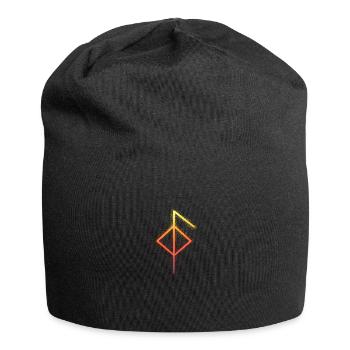 Nordic rune health - Jersey Beanie - black - Front