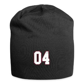 Number Zero Four - 04 Classic Vintage Sport - Jersey Beanie - black - Front