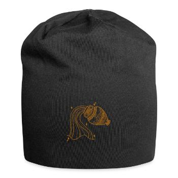 Wassermann Sternzeichen - Jersey-Beanie - Schwarz - Vorne
