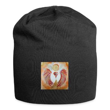 Heart gel of energy energy - Jersey Beanie - black - Front