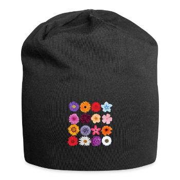 Facilement distrait par les plantes - Bonnet en jersey - noir - Devant