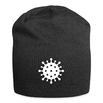 Corona Virus - Jersey-Beanie - Anthrazit - Vorne