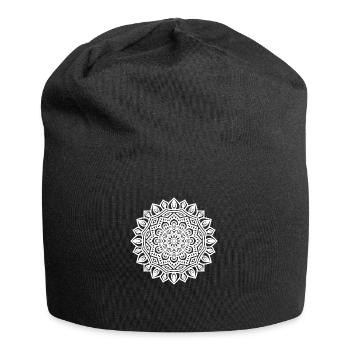 Vie zen - Bonnet en jersey - noir - Devant