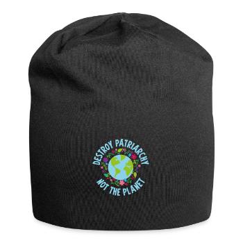 Destroy patriarche femme féministe féministe - Bonnet en jersey - noir - Devant