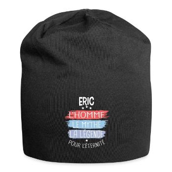 Eric l'homme le mythe la légende - Bonnet en jersey - noir - Devant
