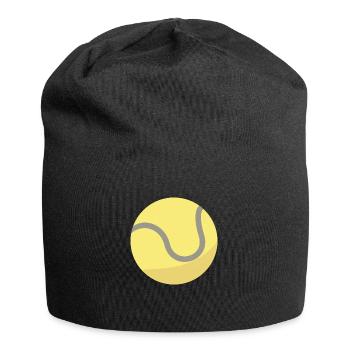 Tennis Ball - Jersey-Beanie - Schwarz - Vorne