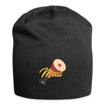 Meat - Bonnet en jersey - noir - Devant
