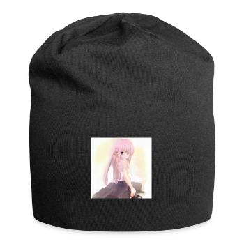 Anime - Bonnet en jersey - noir - Devant