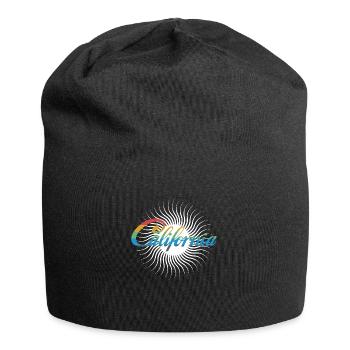 Sonne Kaliforniens | Sun of California - Jersey-Beanie - Schwarz - Vorne