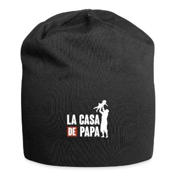 Dad's casa - Jersey Beanie - black - Front