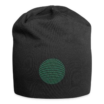 Code binaire Code Informatique Nerd Cadeau étudiant - Bonnet en jersey - noir - Devant