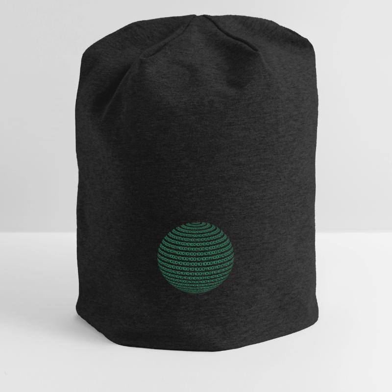 Binary Code Code Computer Science Nerd Student Gift Jersey Beanie