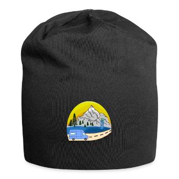VAN LIFE VANLIFER NOMADS - Bonnet en jersey - noir - Devant