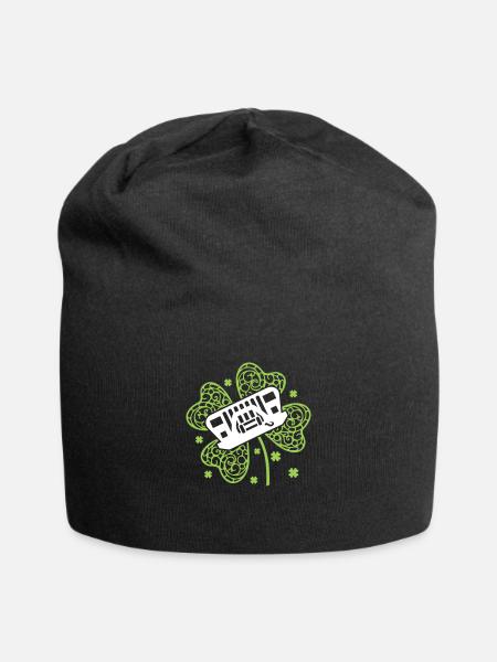 Shamrock Jeep - Jersey Beanie - black