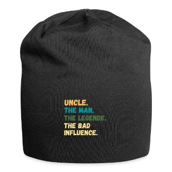 UNCLE THE MAN MYTH BAD INFLUENCE - Jersey Beanie - black - Front