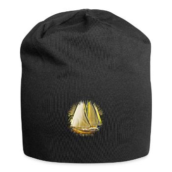 Voile - Bonnet en jersey - noir - Devant