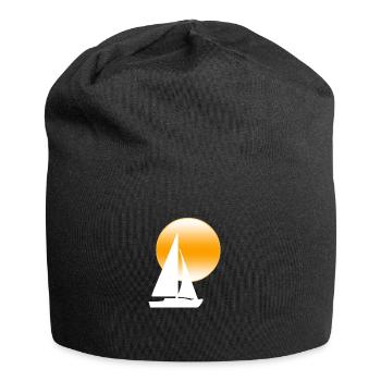 Voile - Bonnet en jersey - noir - Devant