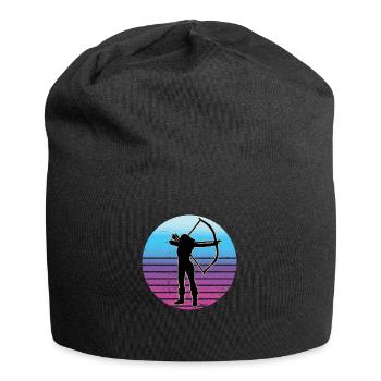 Tir à l’arc Archer Target Sport - Bonnet en jersey - noir - Devant