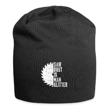 Sawdust Is Man Glitter - Jersey Beanie - black - Front
