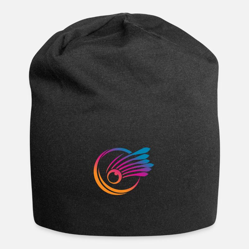 Badminton - Jersey-Beanie - Schwarz
