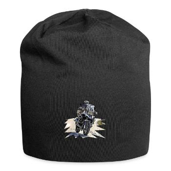Adventure Bike Curve - Jersey Beanie - black - Front