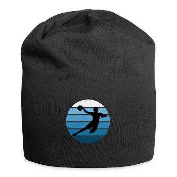 Handballer Handball Kinder Handballspieler Herren - Jersey-Beanie - Schwarz - Vorne