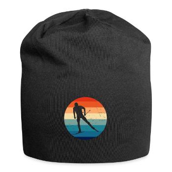 Langlauf Klassisch Langlauf Classic Langlauf Skati - Jersey-Beanie - Schwarz - Vorne