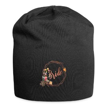 Bride - Jersey Beanie - black - Front