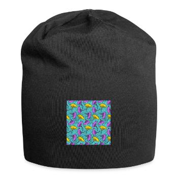 WAX MASK- WAX MASK - Jersey Beanie - black - Front