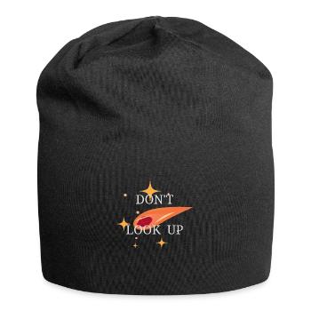 of which look up - Jersey Beanie - black - Front