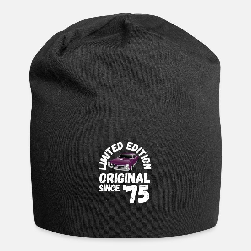 Édition limitée, Muscel-Car, année de construction 1975 - Bonnet en jersey - noir