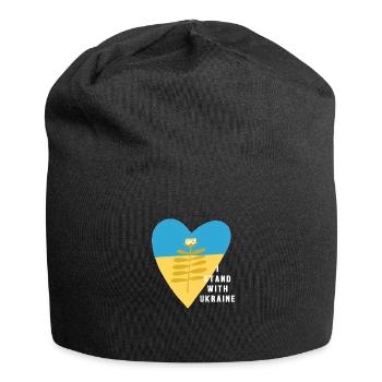 Ukraine - Jersey-Beanie - Schwarz - Vorne