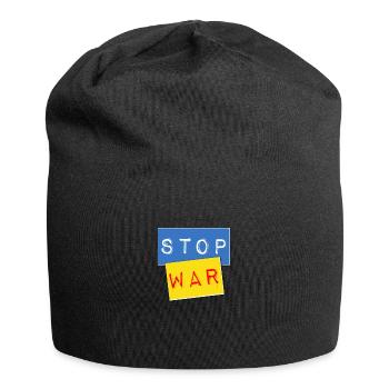 Stop was - Jersey Beanie - black - Front