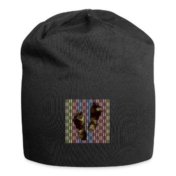 Feet - Jersey Beanie - black - Front