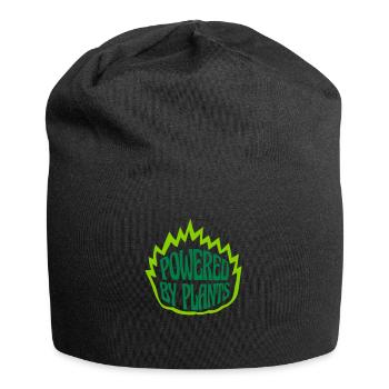 Powered by plants - Jersey Beanie - black - Front