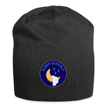 SCHNELL SCHLAFEN (Youtube-Kanal) - Jersey-Beanie - Anthrazit - Vorne