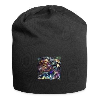 La machine de l’univers - Bonnet en jersey - noir - Devant