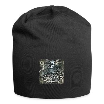 Escher Style - Bonnet en jersey - noir - Devant