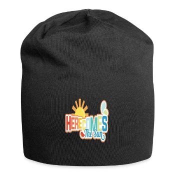 Voici le Soleil - Bonnet en jersey - noir - Devant