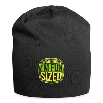 Not short fun sized - Jersey Beanie - black - Front