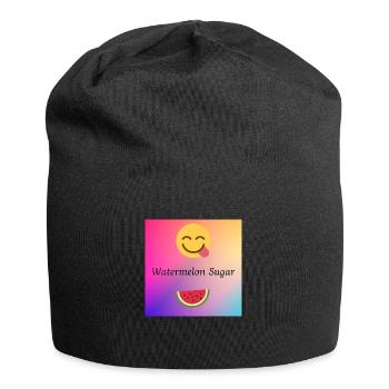 Watermelon Sugar - Jersey-Beanie - Schwarz - Vorne