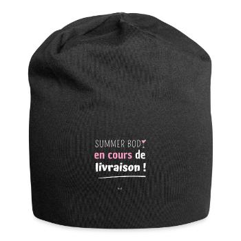 Summer body en cours de livraison ! Etre soi même - Bonnet en jersey - noir - Devant