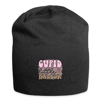 Amor Kleiner Helfer - Jersey-Beanie - Schwarz - Vorne