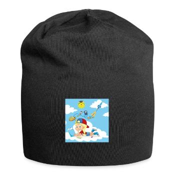 Back to school 1 - Jersey Beanie - black - Front