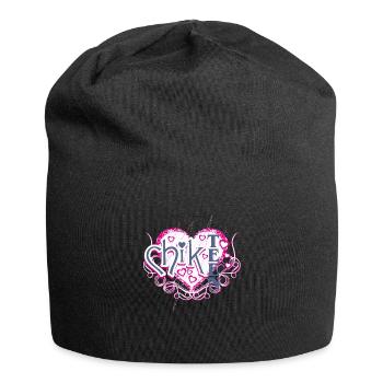 chik teen - Bonnet en jersey - noir - Devant