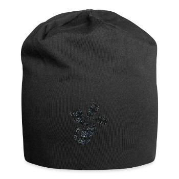 Cubes en spirale de science-fiction - Bonnet en jersey - noir - Devant