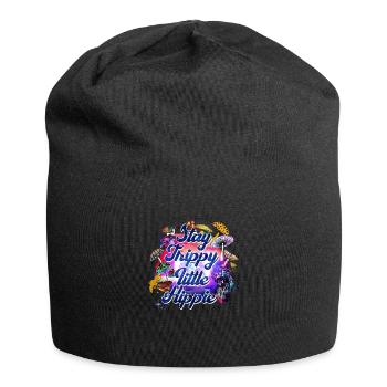 Stay Thippy little Hippie - Jersey-Beanie - Schwarz - Vorne