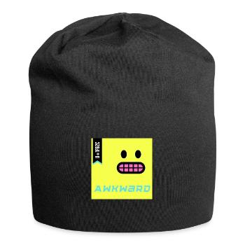 Emoji Day 2022 - Emoji Awkward - Design A - Jersey Beanie - black - Front