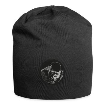 Gorilla - Jersey-Beanie - Schwarz - Vorne